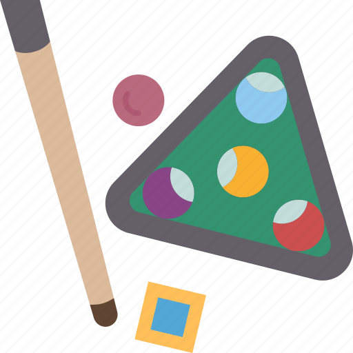 Snooker, balls, cue, game, sport icon - Download on Iconfinder