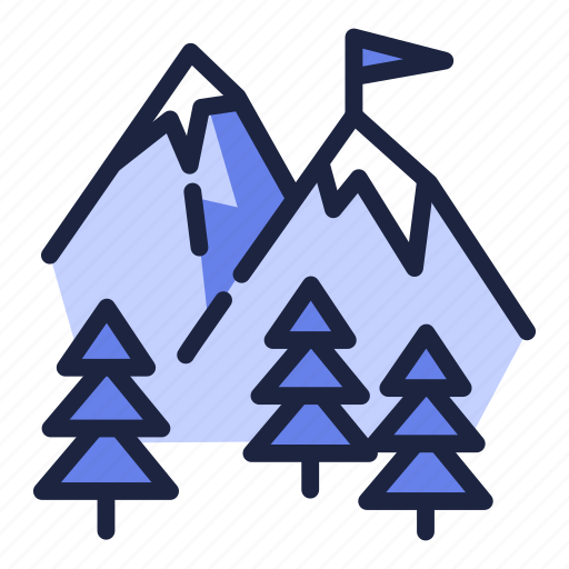 Car, family, mountains, retro, ski, tree, water icon - Download on Iconfinder