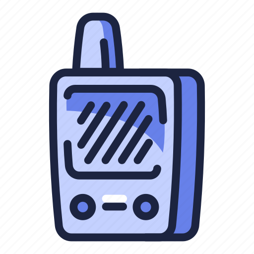 Antenna, communication, hand, mobile, talkie, technology, walkie icon - Download on Iconfinder