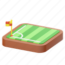 goal, soccer field, football, sport, soccer, field, game, corner, football field 