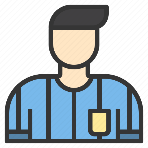 Man, referee, shirt, sport, stadium icon - Download on Iconfinder
