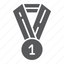 award, badge, first, medal, prize, winner