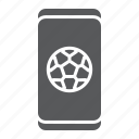 app, ball, display, game, smartphone, soccer