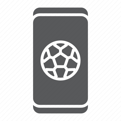 App, ball, display, game, smartphone, soccer icon - Download on Iconfinder