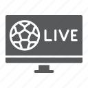 football, game, live, play, soccer, television, tv