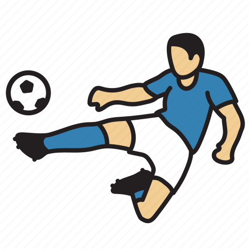 Football, soccer, ball, sport, game, player icon - Download on Iconfinder