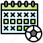 administration, calendars, date, schedule, soccer 