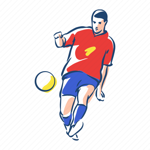 Ball, football, footballer, player, soccer, spain, sport icon - Download on Iconfinder