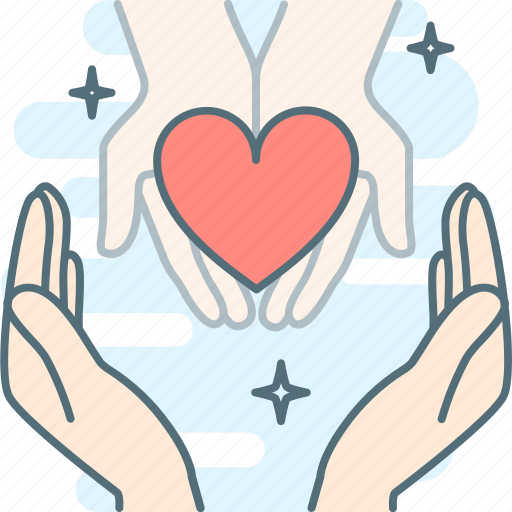 Care, charity, hand, hands, love, save icon - Download on Iconfinder