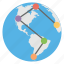 connections, global, links, users, worldwide 