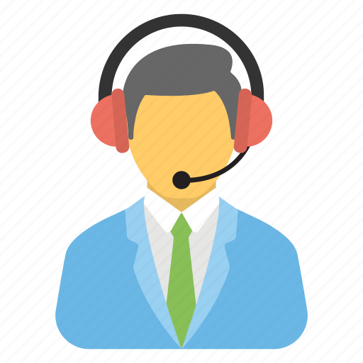 Call center, customer service, hotline, technical support, women operator icon - Download on Iconfinder
