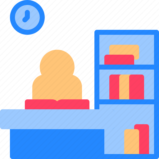 At, book, home, learning, open, reading, study icon - Download on Iconfinder
