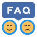 frequently, ask, question, emoji
