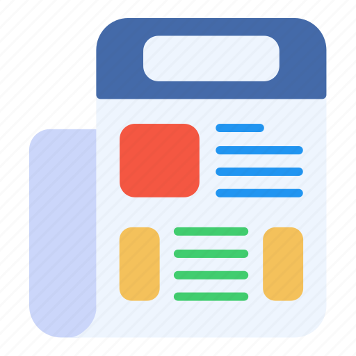 Newspaper, interaction, news, paper icon - Download on Iconfinder