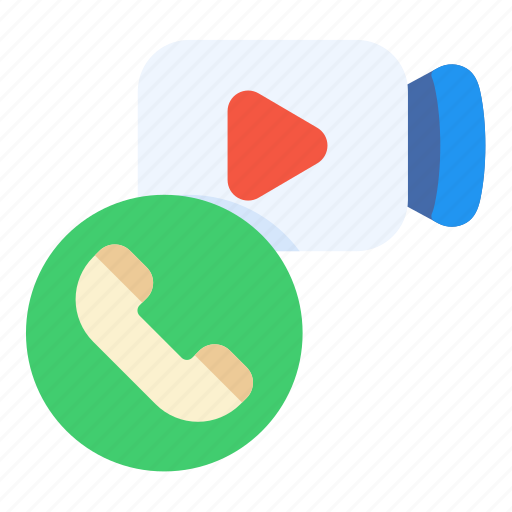 Video, call, meeting, interaction icon - Download on Iconfinder