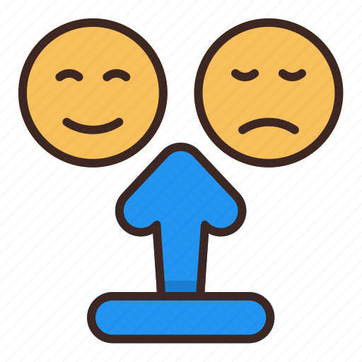 Choose, happy, or, sad, emoji icon - Download on Iconfinder
