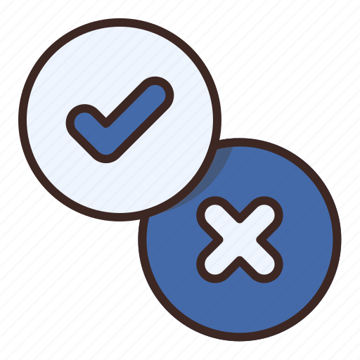 Correct, or, wrong, answer icon - Download on Iconfinder