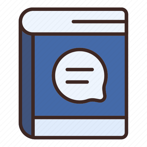 Call, book, conversation icon - Download on Iconfinder