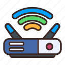 router, wifi, connection, internet, interaction