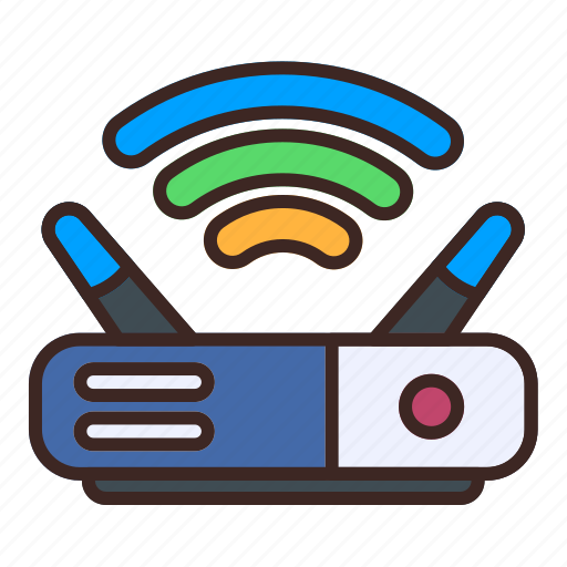 Router, wifi, connection, internet, interaction icon - Download on Iconfinder