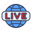 live, world, broadcast 