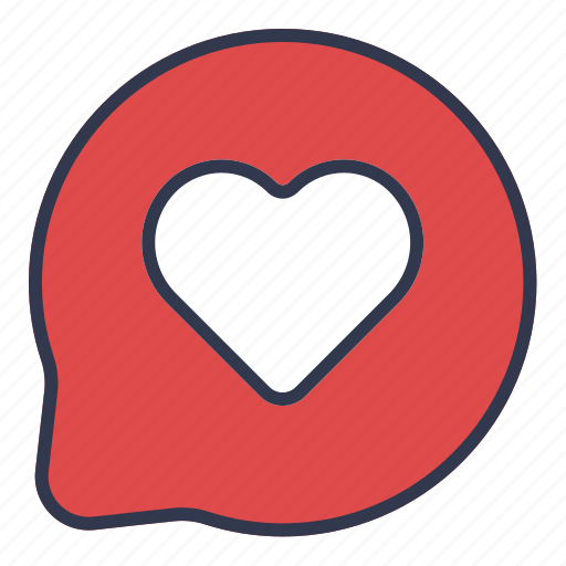 Love, romance, chatting, interaction icon - Download on Iconfinder