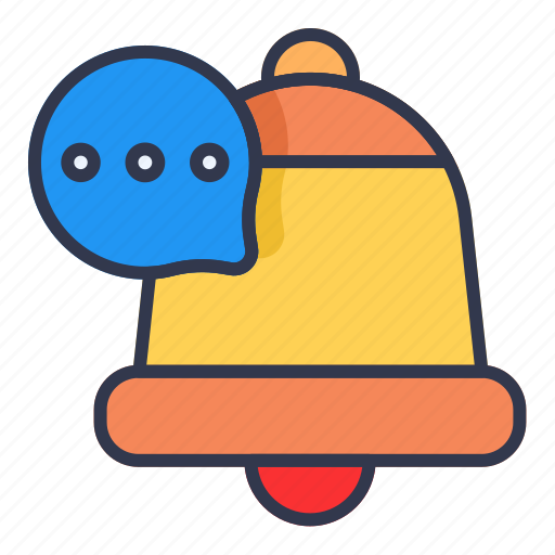 Bell, notification, chatting icon - Download on Iconfinder