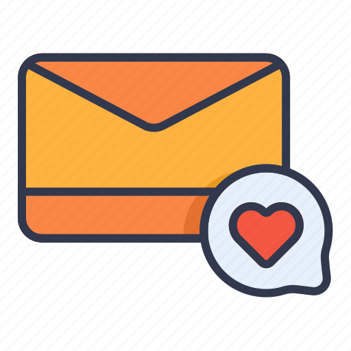 Romance, love, letter, email, interaction icon - Download on Iconfinder
