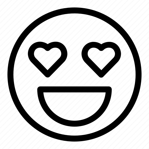 Emoji, emoticons, feelings, heart, in love, love, smileys icon - Download on Iconfinder