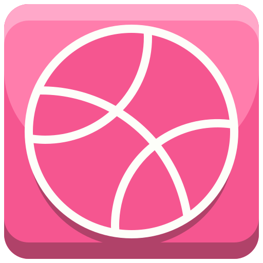 Logo, social media, dribble icon - Free download