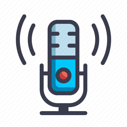 Mic, microphone, podcast, record icon - Download on Iconfinder