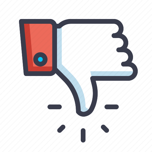Dislike, down, hate, thumb icon - Download on Iconfinder