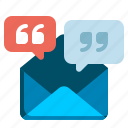 chat, communication, message
