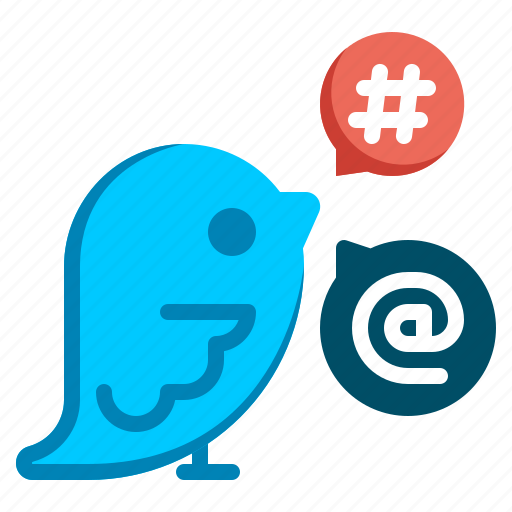 Bird, hashtag, twitter icon - Download on Iconfinder