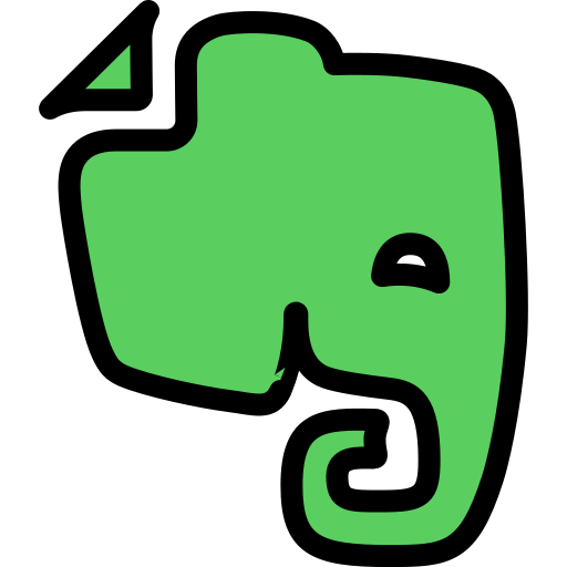 Evernote, apps, elephant, app, smartphone icon - Free download