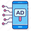 ad, advertising, mobile, phone, tech 