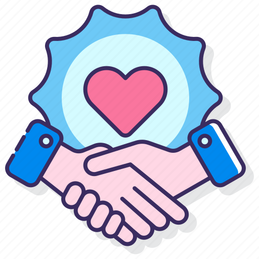 Brand, building, hands, heart, loyalty icon - Download on Iconfinder