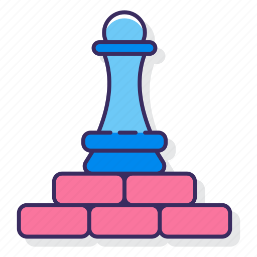Building, media, pawn, strategy icon - Download on Iconfinder