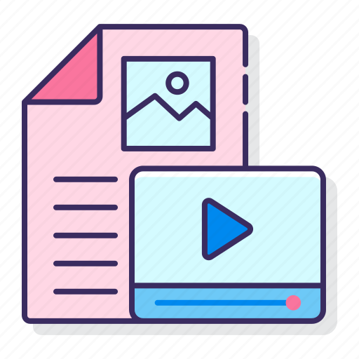 Content, media, production, video icon - Download on Iconfinder