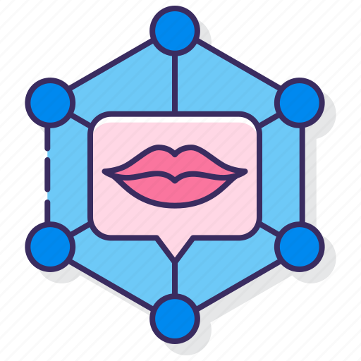 Lips, media, networks, social icon - Download on Iconfinder