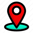 map, mobile, travel