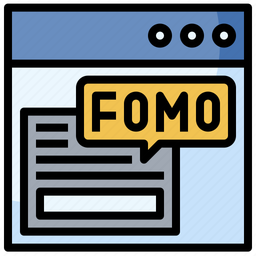 Fear, fomo, marketing, media, missing, social icon - Download on Iconfinder