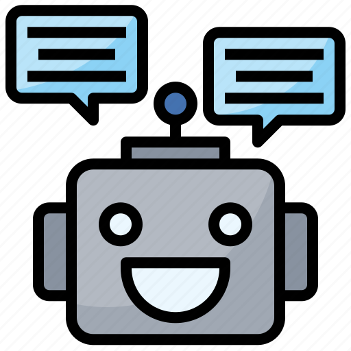 Bubble, chat, chatbot, future, robot, robotics icon - Download on Iconfinder