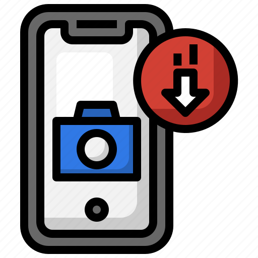 Download, smartphone, communications, camera icon - Download on Iconfinder