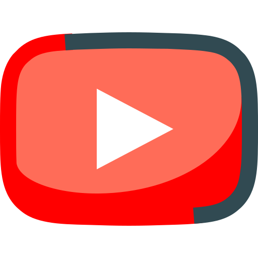 youtube logo png black