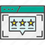 rate, rating, star, web, website 