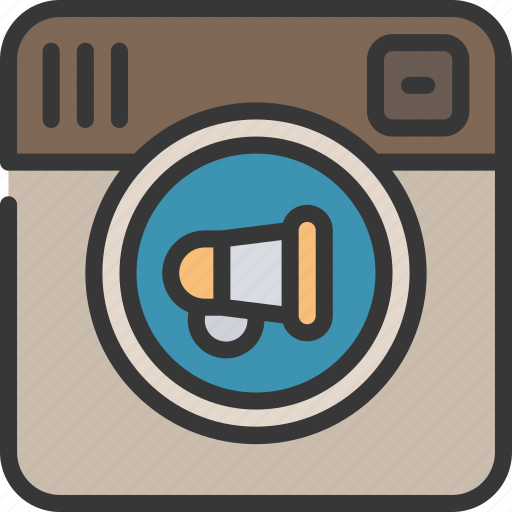 Social, marketing, socialnetwork, camera, megaphone icon - Download on Iconfinder