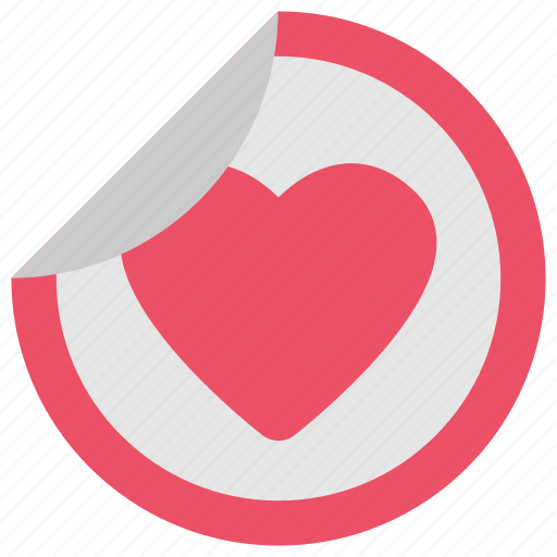 Heart, like, love, media, network, social, sticker icon - Download on Iconfinder