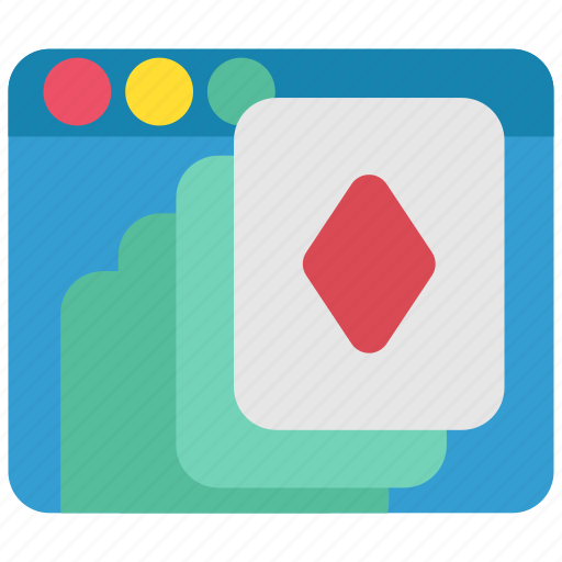 Browser, internet, media, multimedia, network, social, solitaire icon - Download on Iconfinder