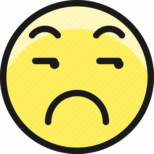 Smiley, grumpy icon - Download on Iconfinder on Iconfinder